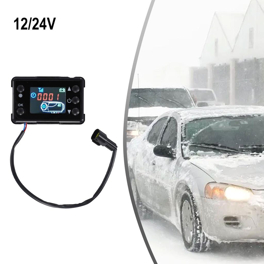 12/24V Compatibility LCD Monitor Switch Parking Heater Controller
