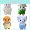 Adorable Movable Plush Toy Poodle Doll Soft And Cuddly With Cute Features For Collectors