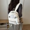 Schoolbag1011 New Spring and Summer Cute Niche Design Backpack Women's Casual Small Backpack Beautiful Girl Fashion Personalized Schoolbag