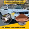 FZJDSD 1PC Headlight Headlamp Socket Compatible with Kia Sorento 2011 2012 2013 2014 2015 Bulb Socket Replace 92166-1U000 921661U000 Front Turn