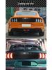 Ford Mustang Dry Carbon Fiber Trunk Lid Rear Cover Decorative Panel Sticker