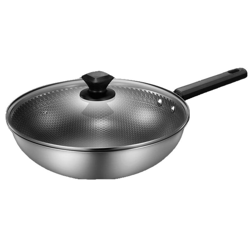 Midea 32cm Stainless Steel Wok