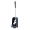 Toilet Brush & Holder Set Toilet Brush Deep Cleaning Toilet Brush with Edge Cleaner Flexible Toilet Brush Holder