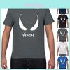 Stylish Comic Venom Spider-man Men Short Sleeve Crew Neck T-shirt For Casual Wear