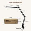 Oeny Dual-Head Clip-On Desk Lamp