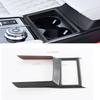 Interior Accessories For Mitsubishi outlander  23 2024 Front Rear Seat Water Cup Holder Sticker Gear Shift Panel Cover Trim