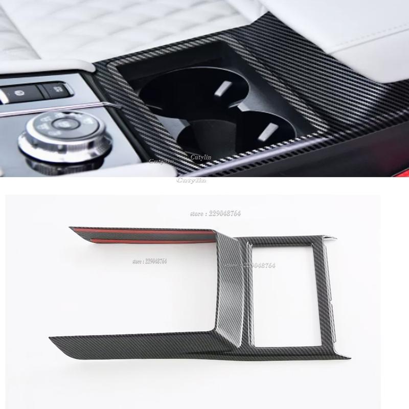 Interior Accessories For Mitsubishi outlander 23 2024 Front Rear Seat Water Cup Holder Sticker Gear Shift Panel Cover Trim
