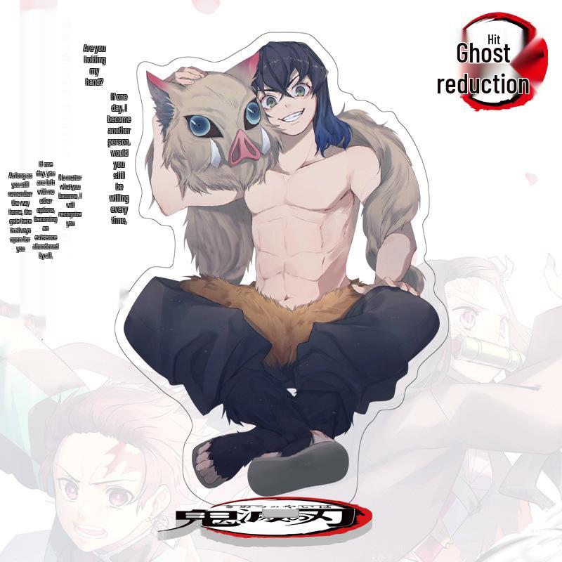 Demon Slayer 40-1 Duży Akrylowy Standee: Kolekcjonerska figurka Tanjiro i Nezuko