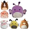 Toy Stuffed Squishmallow Cow Bee Dog Plush Doll Animal Pillow Home Gifts Decor