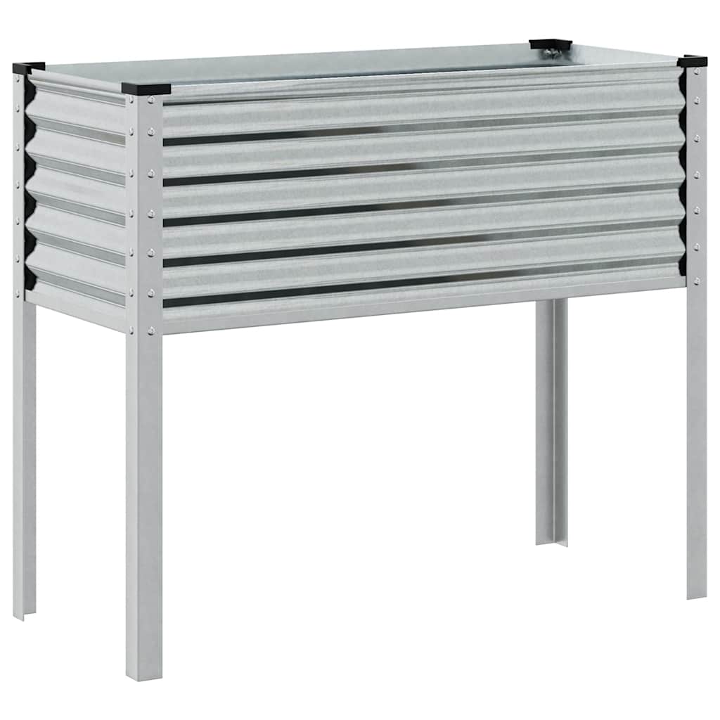 Vidaxl Donica Ogrodowa, 100X41X90 Cm, Stal Galwanizowana