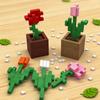 Minecraft Rose Tulip Desktop Ornament – Holiday Gift Idea
