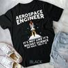Cool Aerospace Engineer For Unisex Unisex Rocket Scientist Space Unisex T Shirt