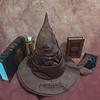 Cosplay Witch Hat Leather Halloween Ornament Creative Sorting Hat  Festive Gift
