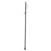 Black Portable Lantern Stand Aluminum Alloy Folding Lantern Stand Durable Light Stand  Outdoor Use