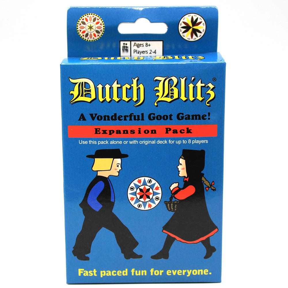 New English Edition Dutch Blitz: Base + Expansion Family Card Game