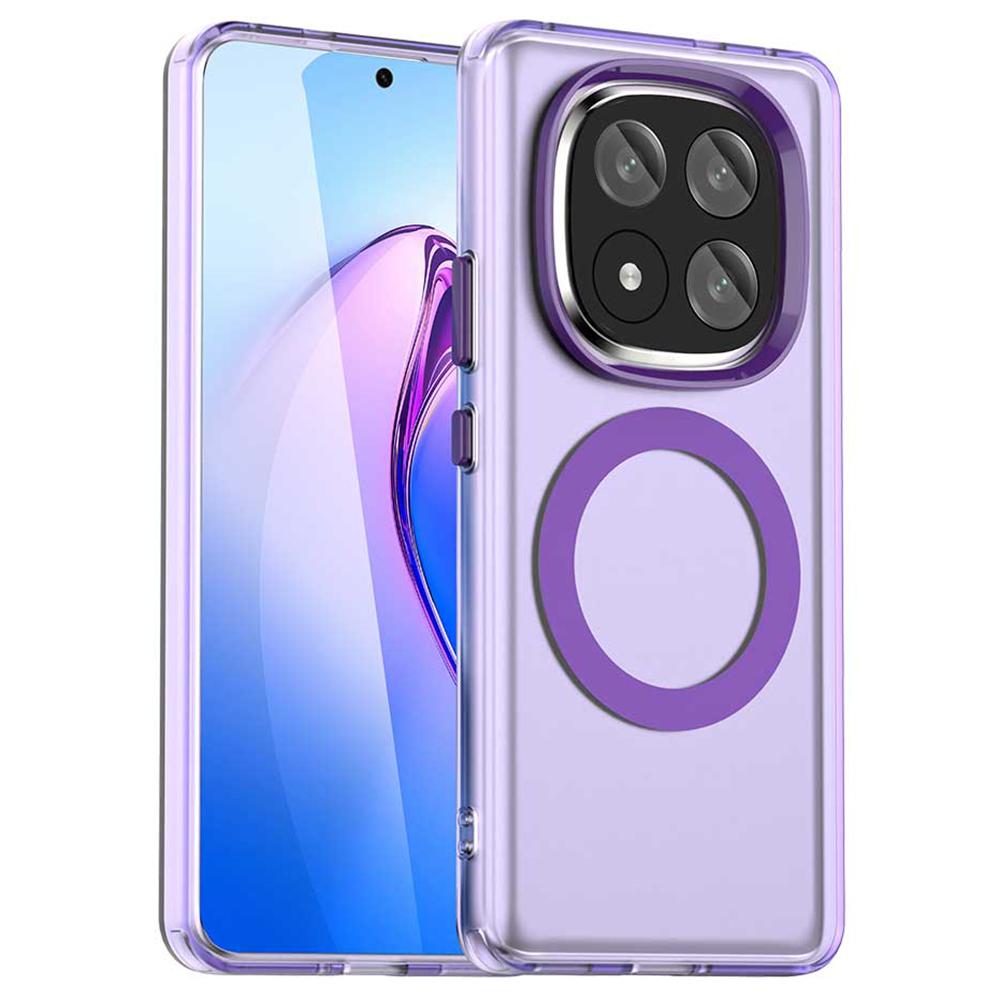 Für Xiaomi Redmi Note 14 Pro+ 5G Hülle Kompatibel mit MagSafe PC+TPU+PET Anti-Sturz Handyhülle