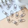 10Pcs Fashion Simple U-Shaped Clasps Key Hook Diy Key Chain Phone Chain Accessories