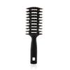 UMAI Round Vented Hair Brush for Men and Women Quick Drying Pain Free Detangling - Black Hair Comb | Detangle Brush for Salon Professional & Home U