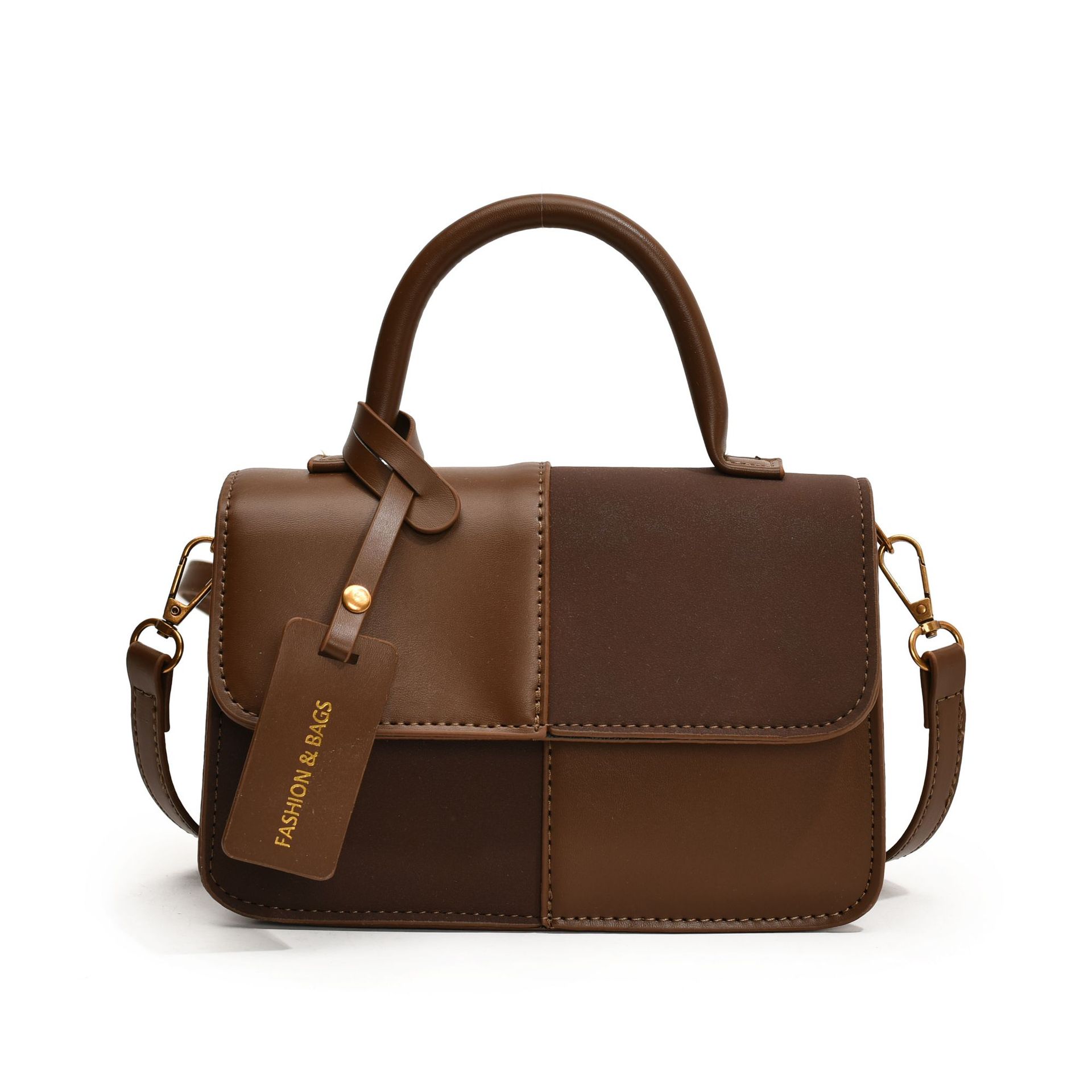 

Премиум-сплайсинг, маленькая квадратная сумка, женская, простая и универсальная, сумка через плечо, модная и стильная сумка через плечо