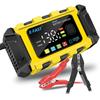 E-FAST 12V Lithium & Lead-Acid Car/Motorcycle Battery Charger with Color Screen