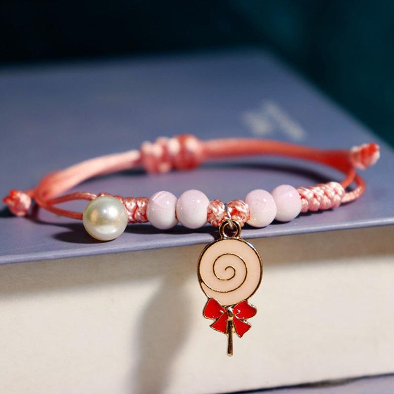 Handmade Sunflower Leaf Ceramic Bracelet Boho Adjustable Jewelry For Women Vintage Ethnic Gift