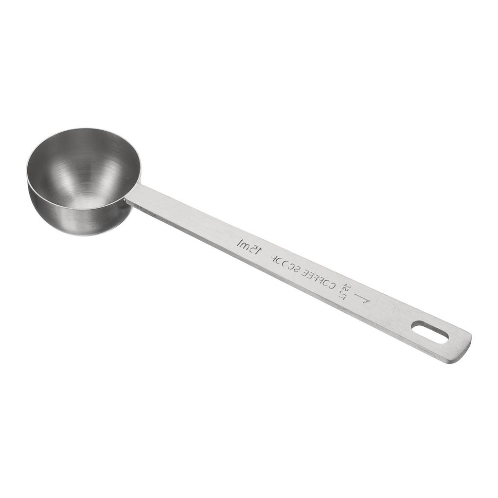 uxcell Single Measuring Spoon, 1 Tablespoon (3 Teaspoons, 15ml), 304 Stainless Steel Single Tiny Square Bowl Measuring Spoon with Long Handle, Silver