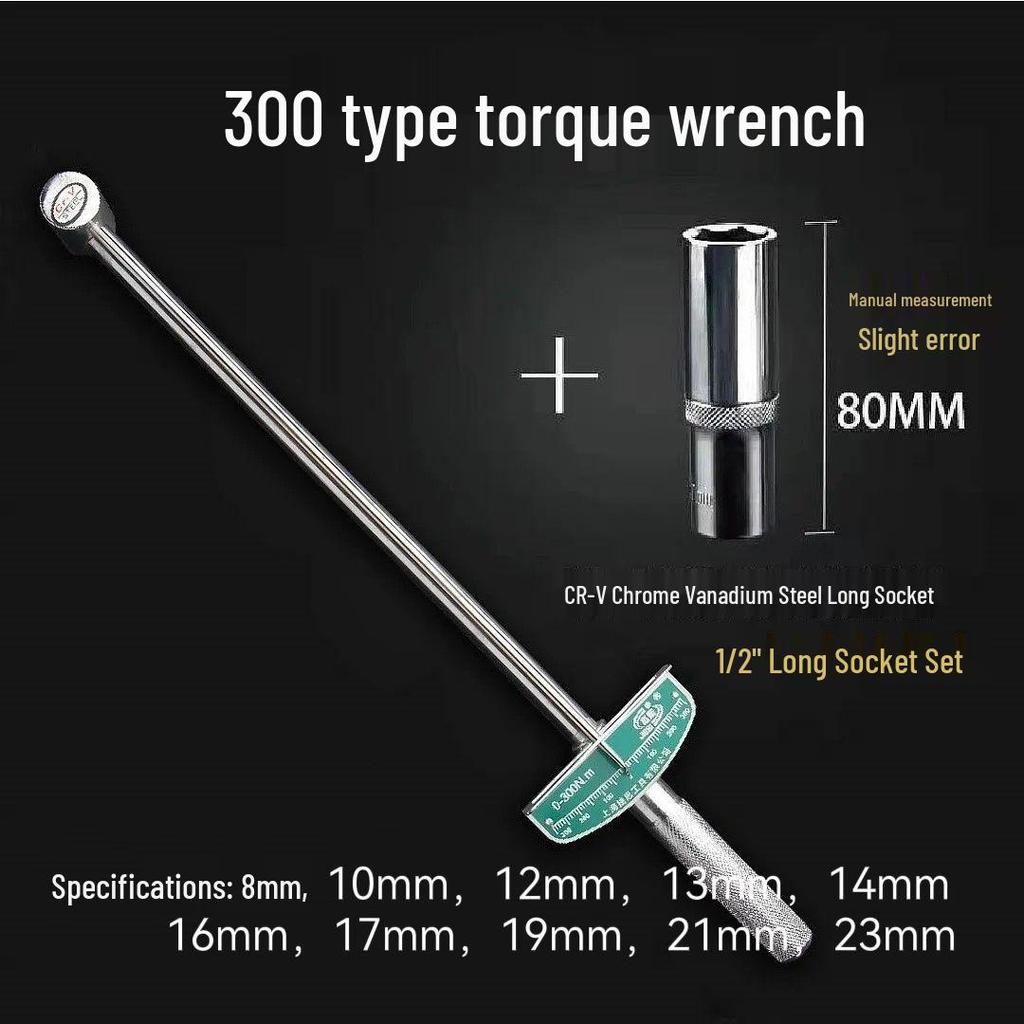 High-Precision Kilogram Torque Wrench for Auto Repair and Spark Plug