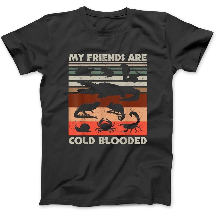 My Friends are Cold Blooded Snake Owners T-Shirt, Sweatshirt, Hoodie for Men Women Kids Made in Canada Black XXXXXL разноцветный