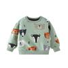 and American Boys' Sweatshirts 2025 Spring and Autumn New Trendy Cool Stylish Tops Children's Pure Cotton Pullover Children's Clothing Autumn Wear