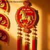 Pendenti da Appendere per il Capodanno Vietnamita con Nappa Finestra Porta Festa Ornamento da Appendere 2026 Festa di Primavera Accessori per la Decorazione della Casa