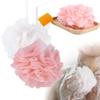 2-In-1 Shower Loofah with Drawstring Bath Loofah Sponge Bath Loofah Shower Washcloth Set for Women Men