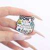 Inspirational Quotes Enamel Pins Custom SEEK PROGRESS NOT PERFECTION Brooches Lapel Badges Clothes Funny Jewelry Gift Friends
