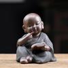 Zen Zisha Little Monk Tea Pet Figurine