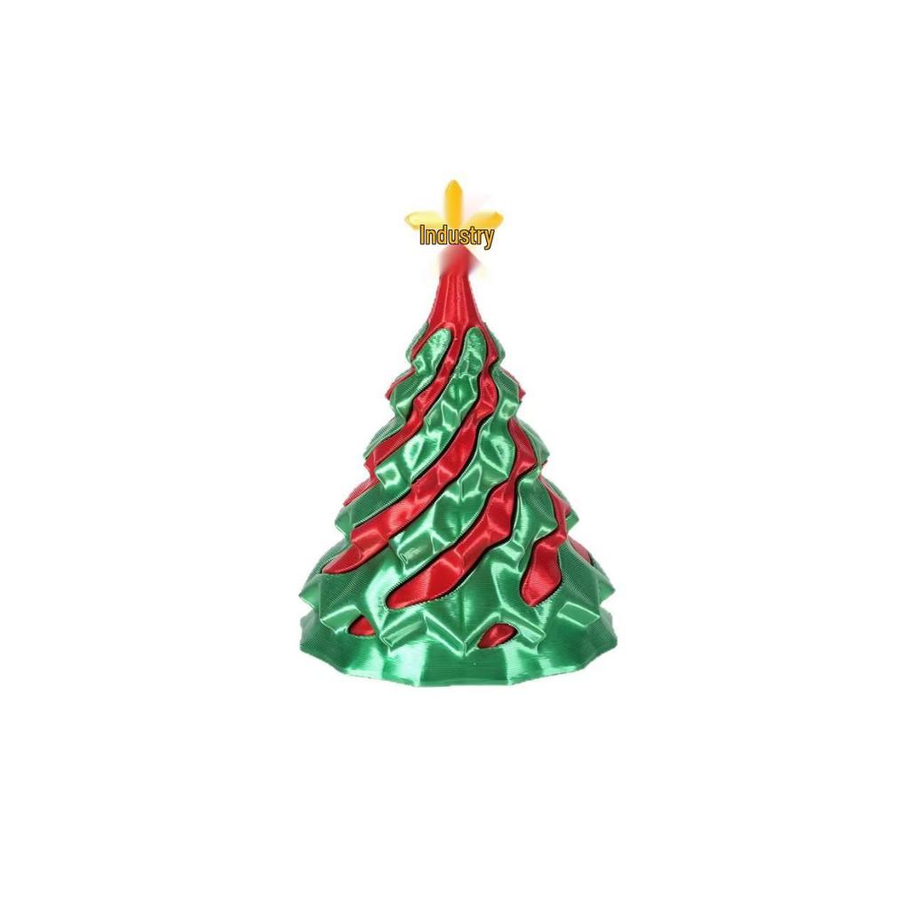 3D Christmas Tree Spiral Pop Toy - Creative Holiday Gift & Ornament