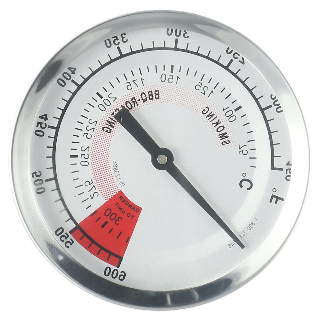 BBQ Grill Heat Indicator Temperature Gauge for Kitchen Aid For Gas Grill Easy To Install Temperature Range 150 600F