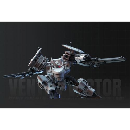 HiPlay Chief Continent 1/60 Scale Wind Beacon Platoon VENTUS VECTOR White/Gray Version Pre-Colored Plastic Model Kit