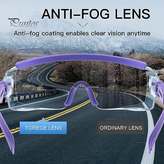Anti-Fog Safety Goggles Comfortable Secure Seal Clear Vision Protection Dust-proof Goggles for Men And Women