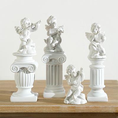 Moderner Kerzenständer Griechisch-inspirierte Säule Aromatherapie Kerzenhalter Römische Säule Tafelaufsatz Dekor