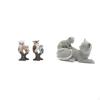 Animal Figurine Sculpture for Office Living Room Bedroom Party Housewarming Gift Realistic Cute