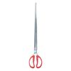 Stainless Steel Seafood Tongs with Serrated Grips Antislip Clamp Rubbish Clip Long Handle Tool for Cooking and Camping