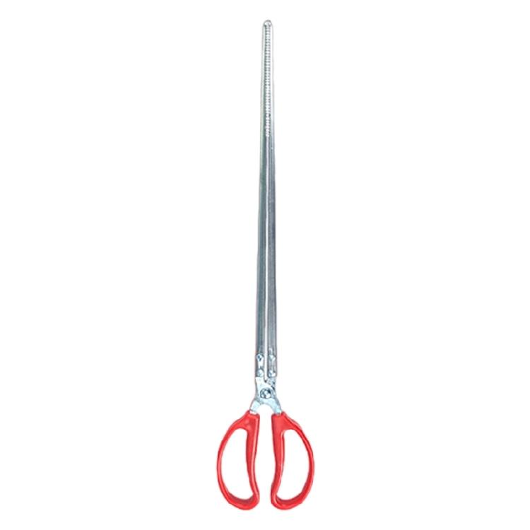 Stainless Steel Seafood Tongs with Serrated Grips Antislip Clamp Rubbish Clip Long Handle Tool for Cooking and Camping