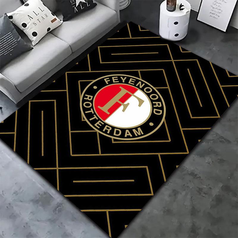 Feyenoord Carpet Rug for Living Room Bedroom Home Sofa Decoration,Kids play Non-slip Floor Mat