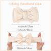 Children's Jacquard Headband Big Bows Newborn Elastic Soft Nylon Headbands For Baby Girl  Infant Hair Accessories Kids Headwear