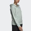Adidas W 3S DK FZ S HD Hooded Knitted Jacket Women Jacket Green GC6951