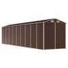 Garden Shed Brown 191 x 810 x 198 cm Galvanized Steel
