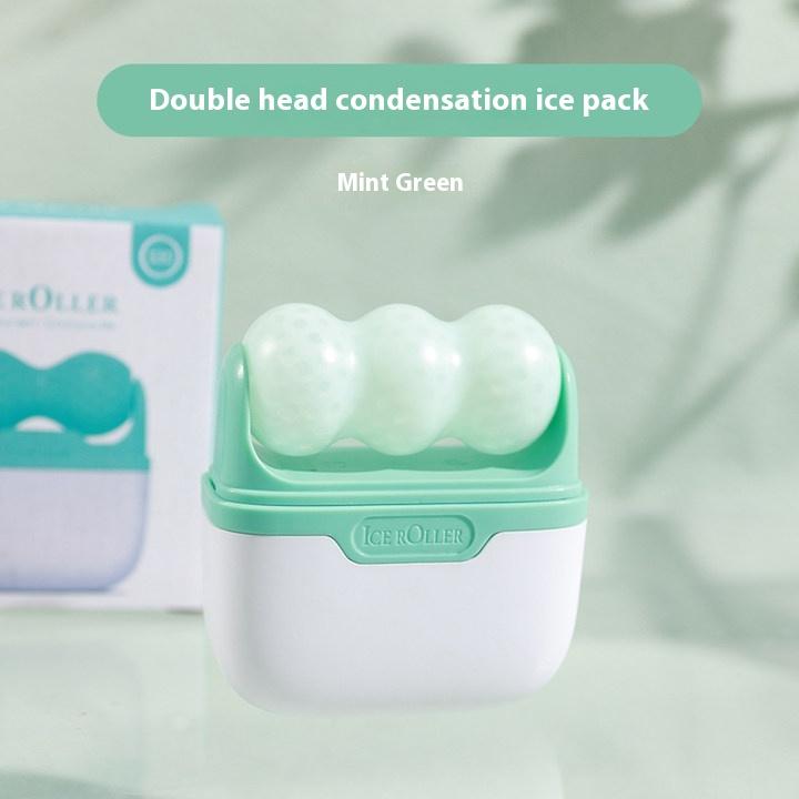 Cold Compress Device Double Headed Roller 2-In-1 Ice Massage Device Multi Functional Massager For Relieving Edema Cooling
