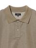 Beams S/S Polo Tech Polo Shirt, Men's, Taupe, Size L