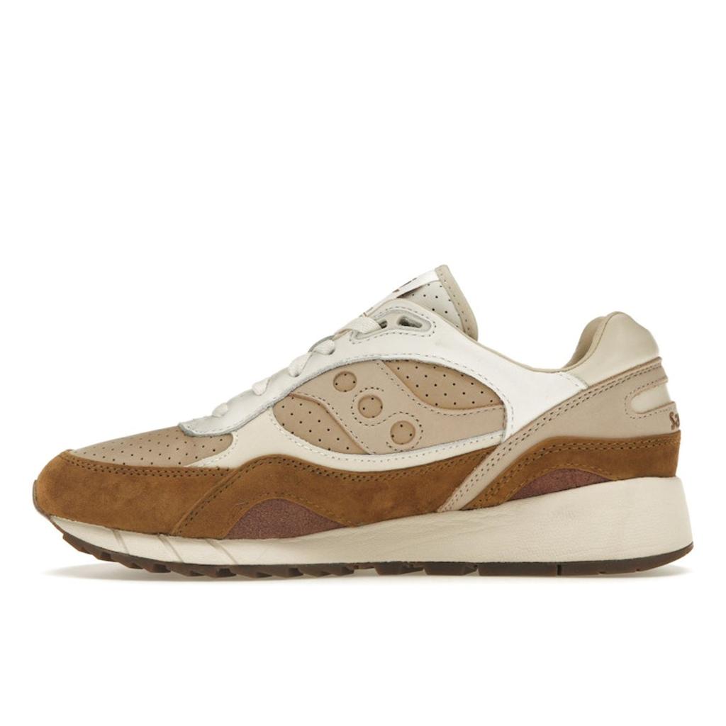 SAUCONY Shadow 6000 Beige Rust Unisex Sneakers Cream S70775-1