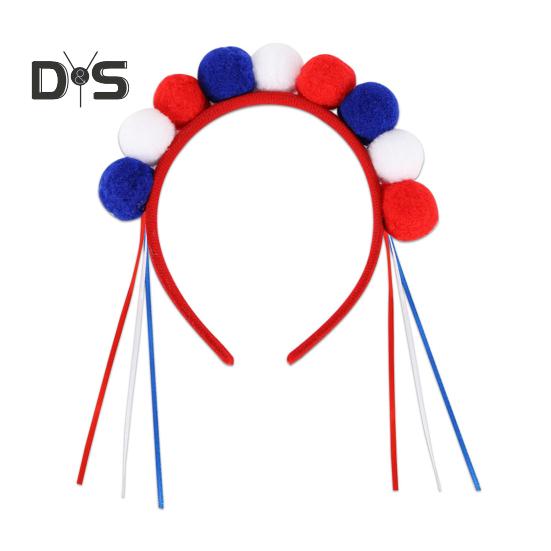 1/15 ks Párty čelenka Čelenka s americkou vlajkou Den památky Den nezávislosti 4. července Pokrývka hlavy Vlastenecký párty doplněk