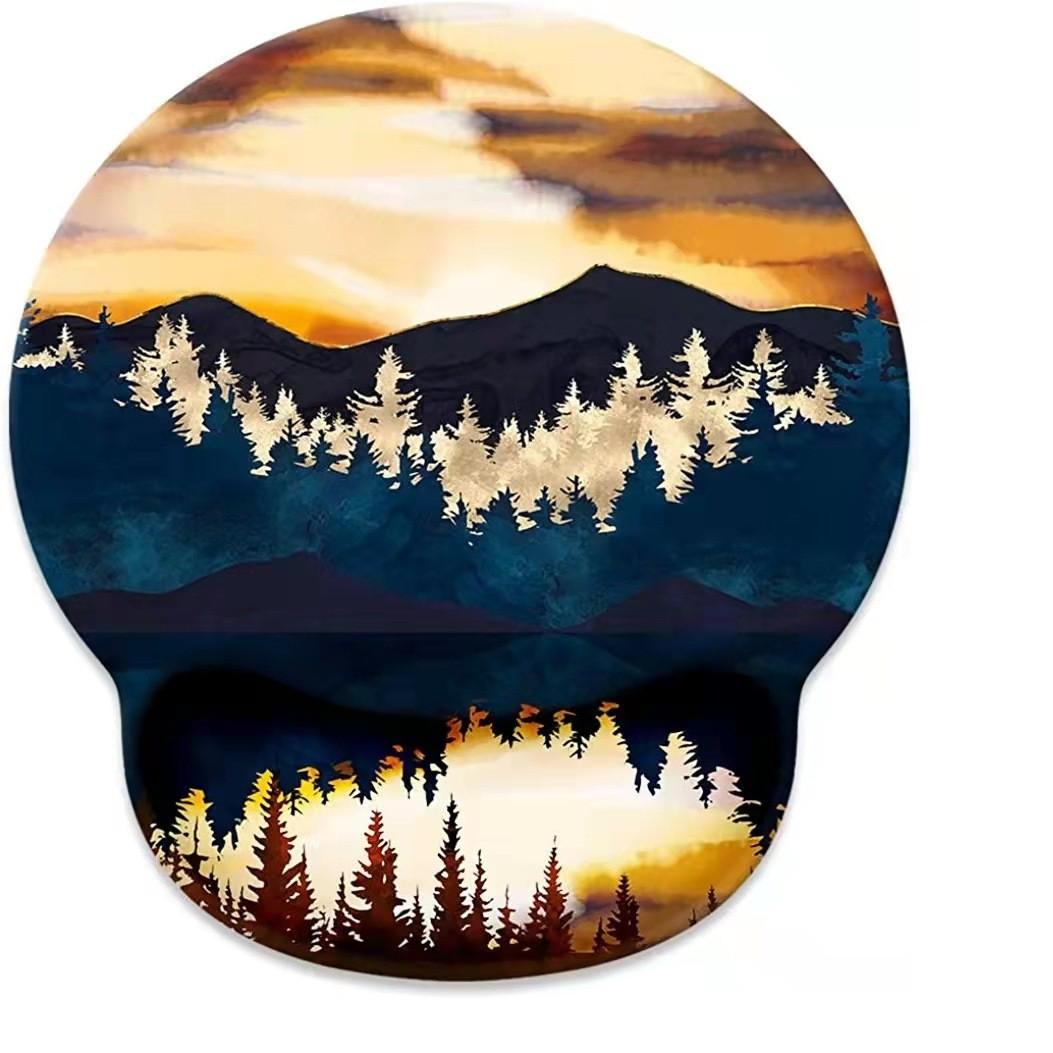 

Мраморные коврики для мыши с поддержкой запястья, эргономичный коврик для мыши для мужчин и женщин, подставка для запястья, коврик для мыши для ноутбуков, компьютеров, коврик для мыши